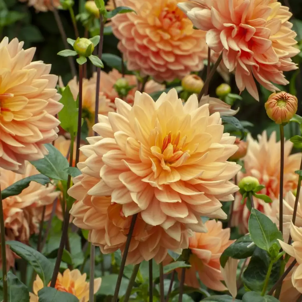 Dahlia Orange King - ORG