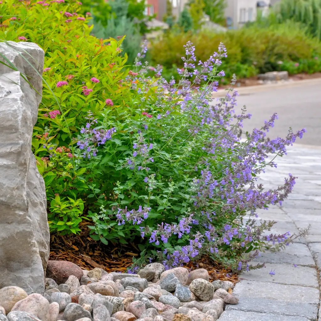 Nepeta Walker's Low - Catmint - Compact - ORG