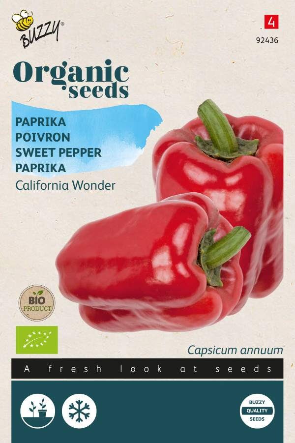 Sweet Pepper California Wonder - ORG