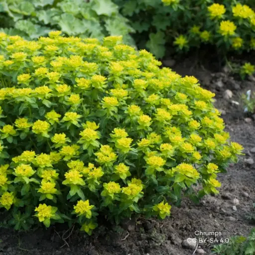 [B7021] Euphorbia Polychroma - P9 - ORG