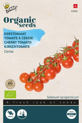 [Buzzy-92826] Cherry Tomato Cerise - ORG