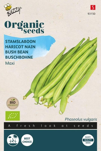 [Buzzy-93150] Bush Bean Maxi - ORG