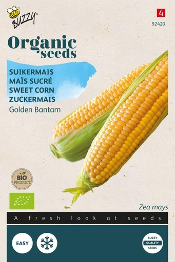 [Buzzy-92420] Sweet Corn Golden Bantam - ORG